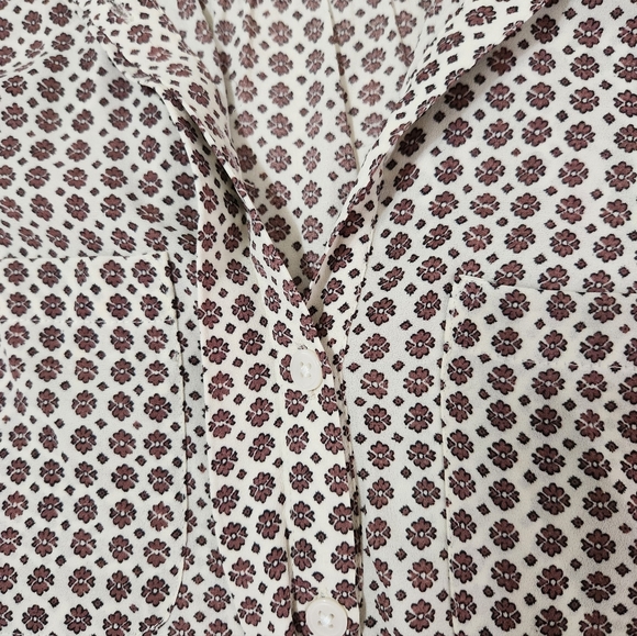 Loft Silk like Tunic Top Women's Size XS - Picture 3 of 8